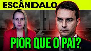 FLÁVIO BOLSONARO IS MELTING DOWN