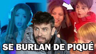 ⚡⚡INCREIBLE. LOS HIJOS DE SHAKIRA SE BURLAN DE PIQUÉ AL ESCUCHAR LA CANCIÓN DE SHAKIRA Y BIZARRAP.