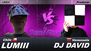 Lumiii 🇨🇱 vs DJ David 🇻🇪 | Semi-Final | Prodcer Category | Loopify Beatbox Battle 2024