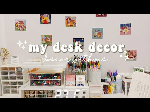 Video vlog | decorating my desk, unboxing tủ mini, khui... - youtube