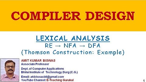 explain thompson construction with example | thompson construction example | re to nfa to dfa | 2021