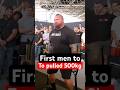 First men to pulled 500 kg #ytstudio #motivation #facts #weightlifting #beastmode #shorts #lifthard
