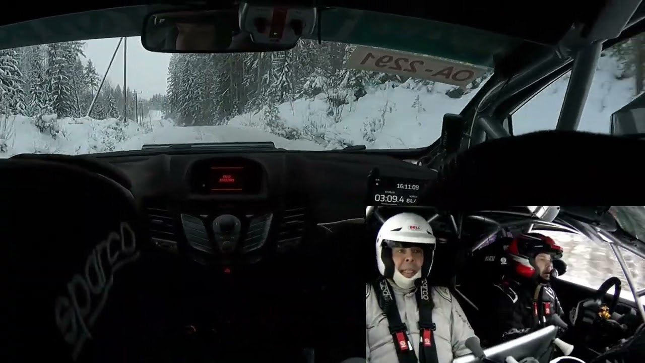 Toivakka ralli 2026 EK4 IN-CAR CRASH