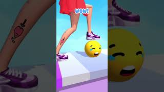 ASMR Tippy Toe 3D 💥💪  Satisfactory ASMR Sound #shorts  #asmrtippytoe #tippytoe #tippytoe3d #0670 screenshot 2