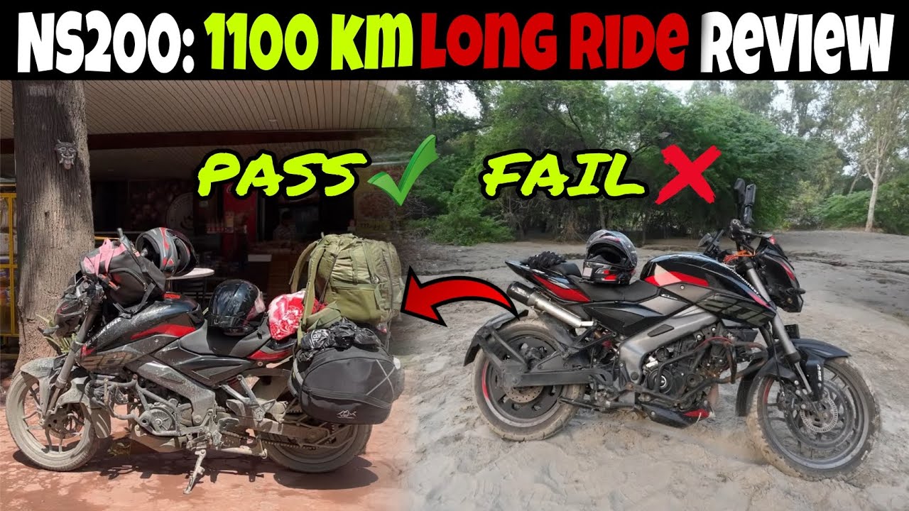 NS200: 1100 km Ride Review - Pass या Fail?" 