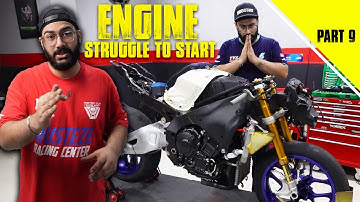 YAMAHA R1 ENGINE STRUGGLE TO START | ULTIMATE R1 BUILD | SIMRAN KING