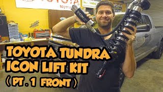 Icon Front Suspension on Toyota Tundra