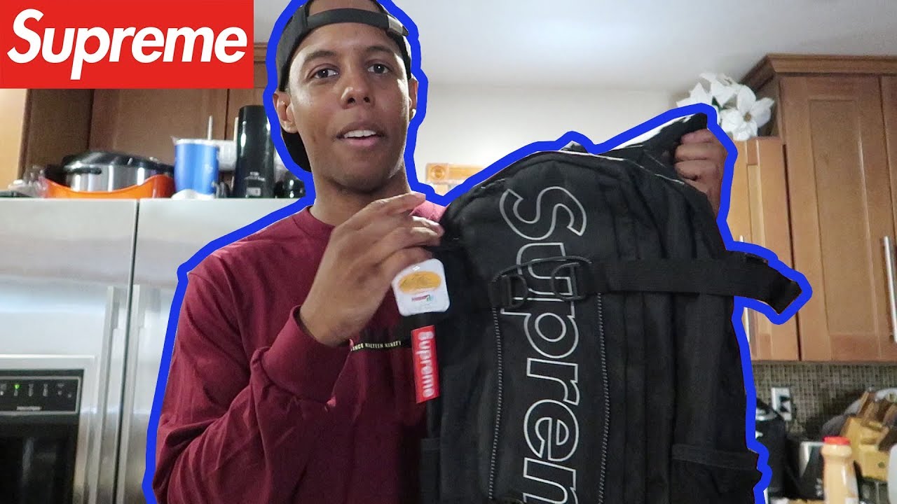 Supreme Backpack Fw 18