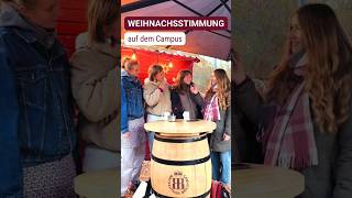 Wie ist die Weihnachtsstimmung am Campus?