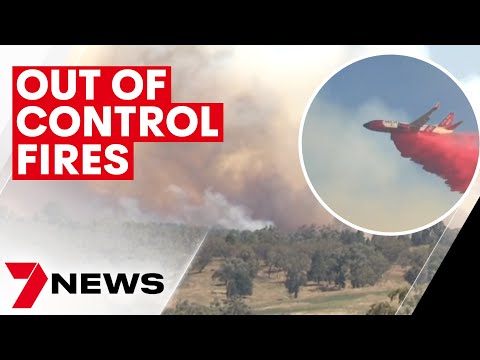 Fire near the historic gold mining town of hill end | 7news