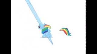 Animation Test - Rainbow Dash Does Something