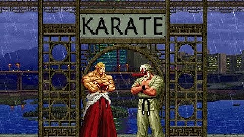 Geese Howard vs Mr.Karate