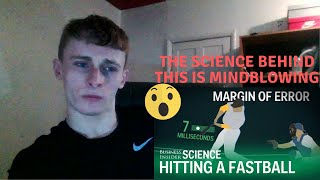 British Soccer fan reacts to Baseball - The Science Of Hitting A Major League Fastball