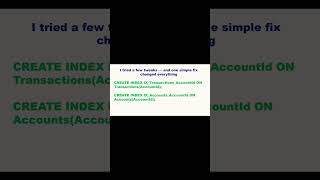 How I Made SQL Joins 10x Faster in Real Production (Real Bank Project Example) | SQL Optimization