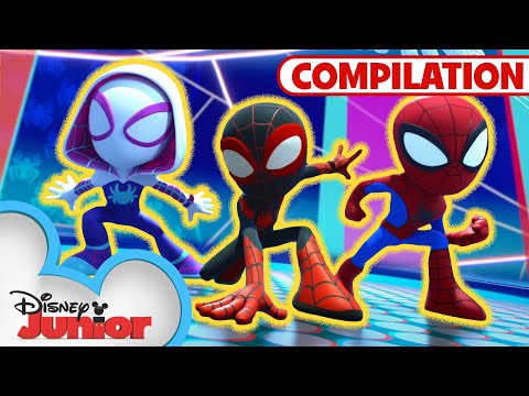 The Best of Season 1! | Marvel's Spidey and his Amazing Friends | @disneyjunior