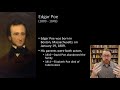 American Literature: Edgar Allan Poe and 'William Wilson'