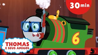 Thomas e Seus Amigos | O Maior Clube de Aventura | Compilação| Trens A Todo Vapor |Desenhos Animados