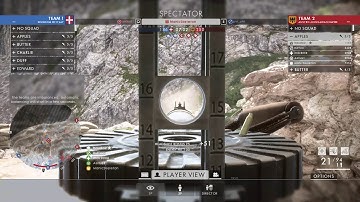 Spectating a hacker in Battlefield 1