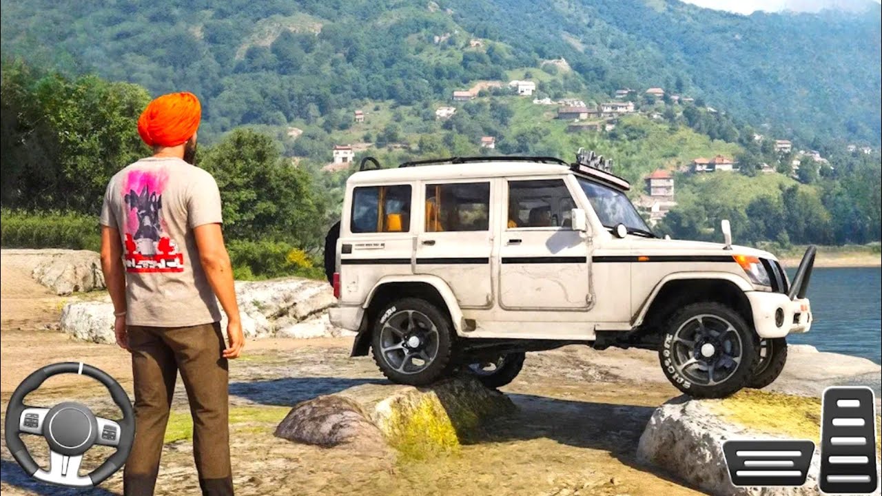 Offroad Pickup Truck Cargo Simulator - 4x4 Offroad SUV Jeep Driving 3D - Android Gameplay #8