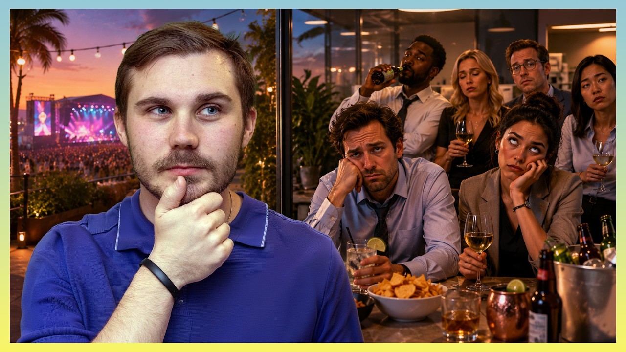 Work Happy Hours & Music Festivals Are NOT Fun | Funny Business