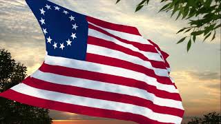 Detailed (1777-1795 Flag) United States of America (13 stars) (4) Loop Information
