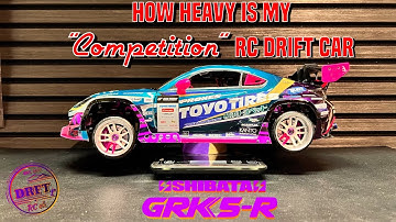 How heavy is my " Competition " RC Drift Chassis - Shibata GRK5-R