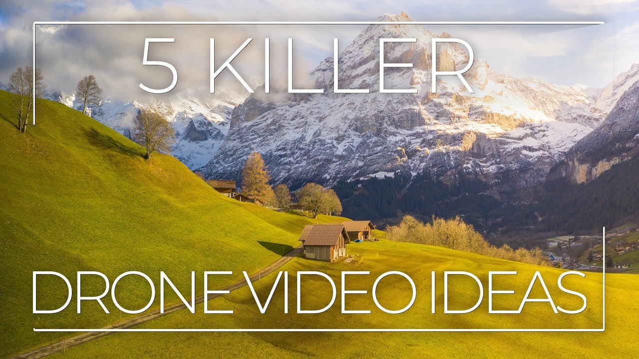 ⁣5 Killer Ideas for Drone Videos