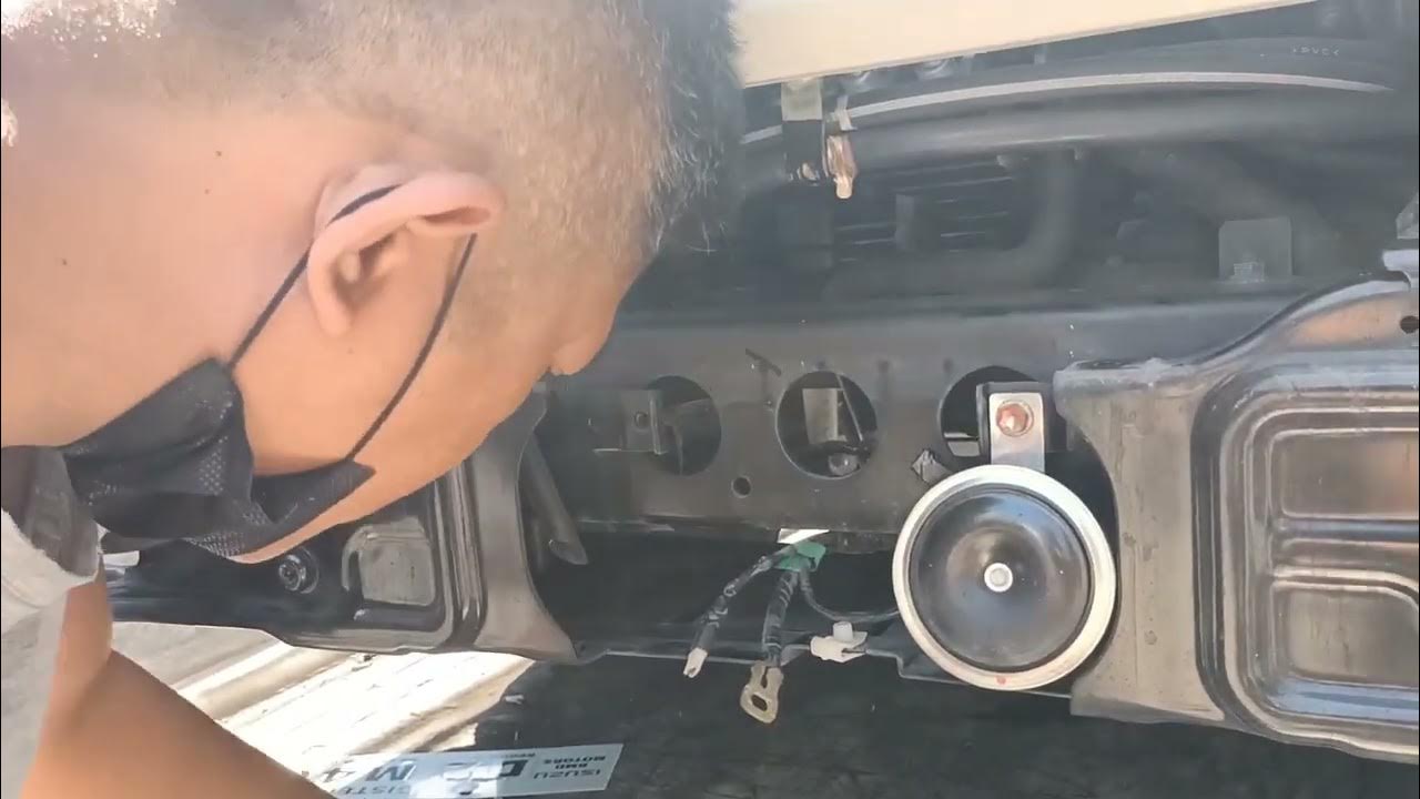 How to Fix Car Horn Problem Isuzu Euro 4 Truck Horn not Working YouTube
