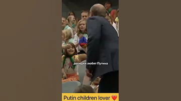 Vladimir Putin Always A Children S Lover Man Putin Love With Children Putin Short 