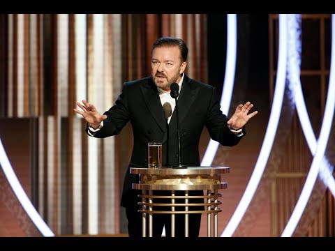 Ricky Gervais' most outrageous jokes from the Golden Globes 2020