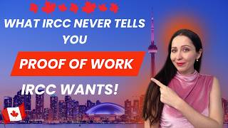 PAID IN CASH No Pay Stub:  Here's Proof of Employment IRCC Actually Accepted (2026)