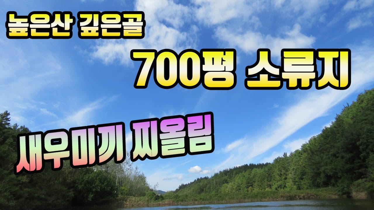 700평 소류지 수초새우대물낚시 찌올림
