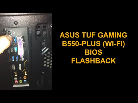 Asus Tuf Gaming B550-Plus (Wi-fi) Bios FlashBack How to use USB BIOS FlashBack ASUS Motherboard hqdefault