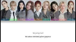 Twice - Go Hard Türkce Çeviri Color Coded Lyrics Hanromtur