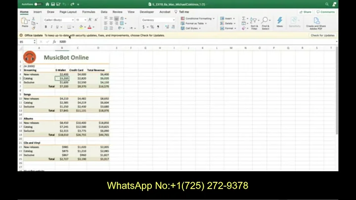 Illustrated Excel 365 2021   Module 6  SAM Project 1a #illustratedexcel #module6 #samproject1a