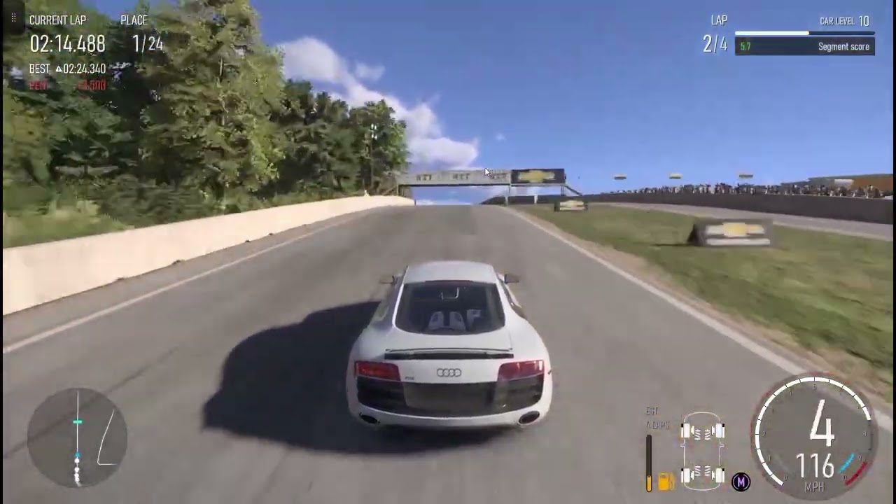 Audi R8 V10 Sound clip - Forza Motorsport 2023