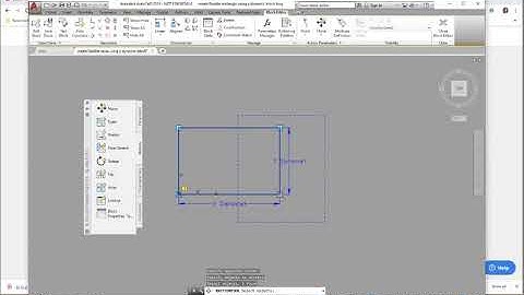 creating a flexible rectangle with a dynamic block