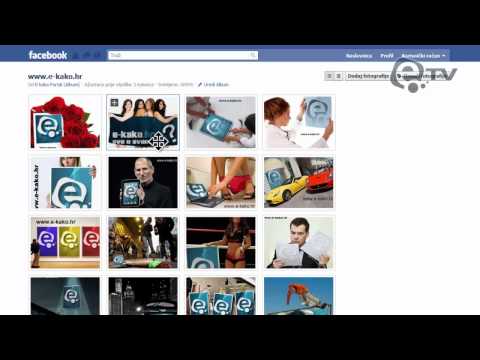 Video: Kako posložiti slike na Facebooku?