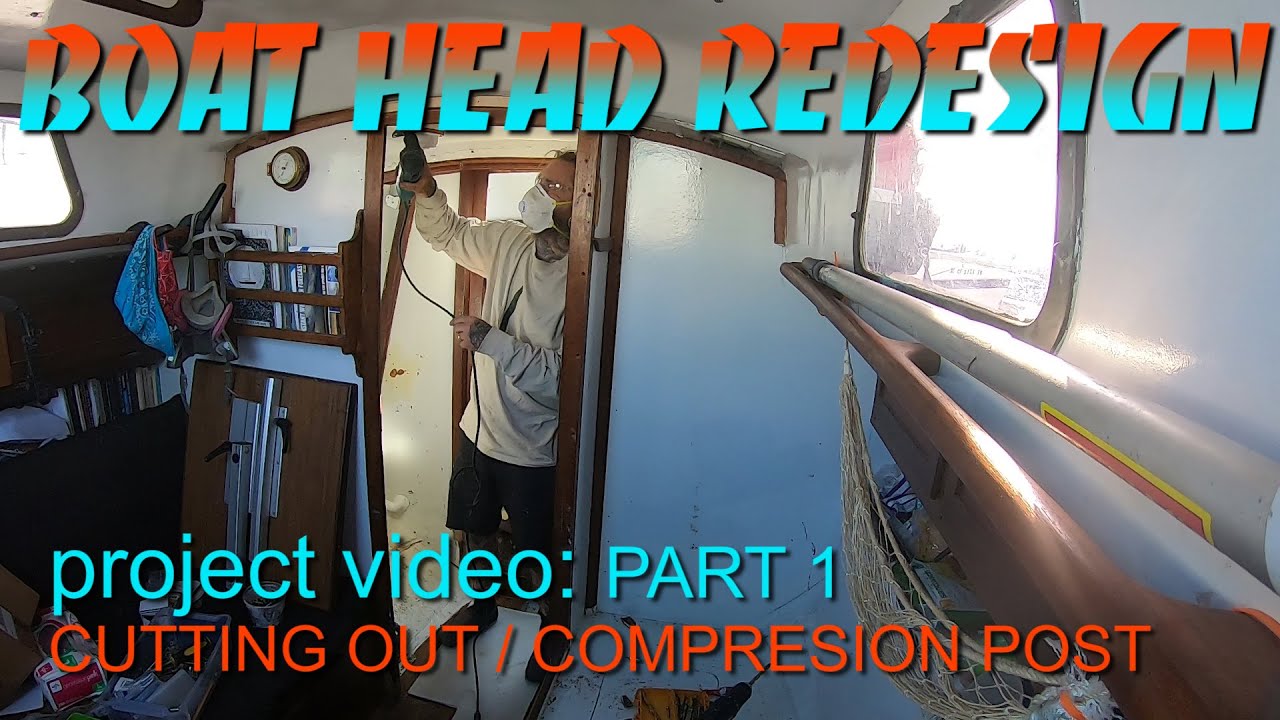 Installing a Compression Post on an 1965 Alberg 30 Sailboat