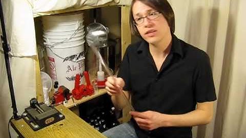 Basics of Home Brewing:  What is a racking cane / tube?