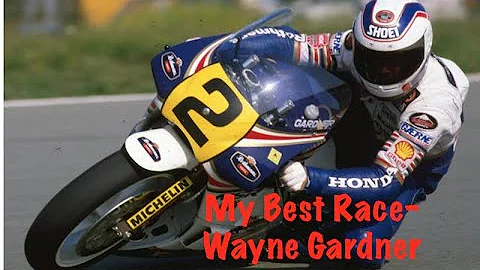 MOTOVUDU - My Best Race - Wayne Gardner