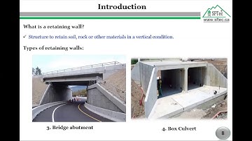 Webinar #5 - Design of Retaining walls using Fibre Reinforced Polymer (FRP) Bars Webinar | SFTec Inc