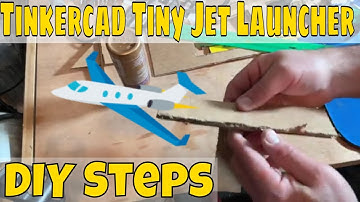 DIY Steps to Create a Cardboard Launcher for Tinkercad Tiny Jets