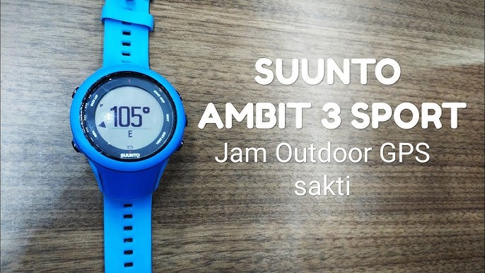 Suunto Ambit3 Sport Blue - montre GPS pour le multisport