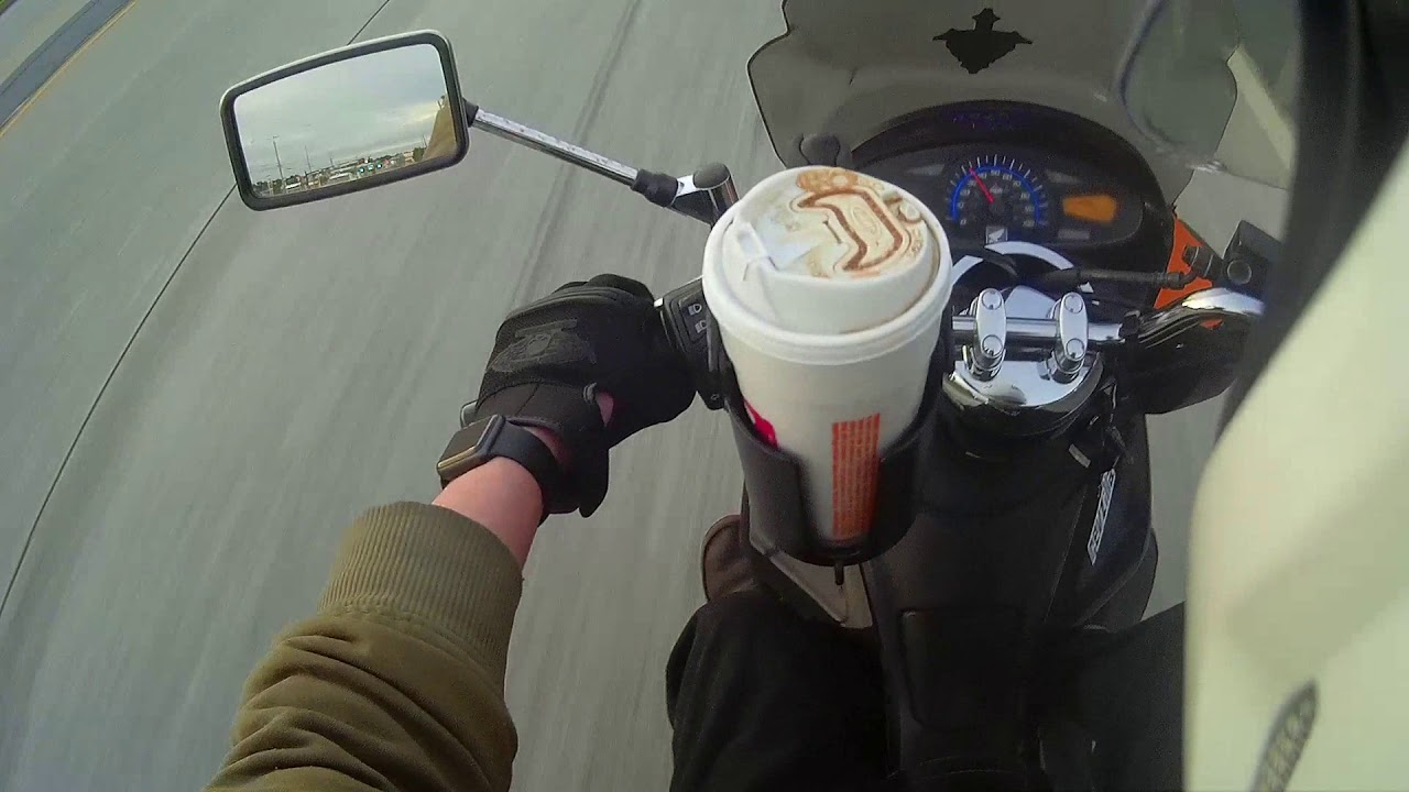 cup holder for sportbike