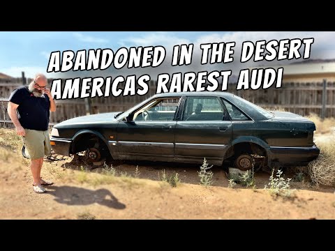 Abandoned In Desert Americas Rarest AUDI 94 V8 Quattro 4 2 Purchased For 80 Worth It