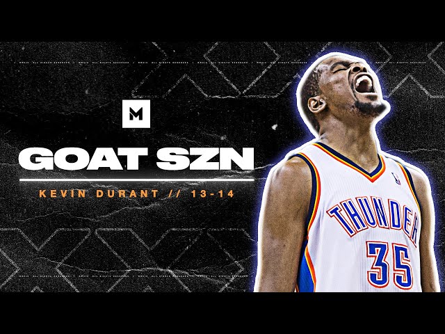 Kevin Durant's HISTORIC MVP Season In 13-14! 32ppg