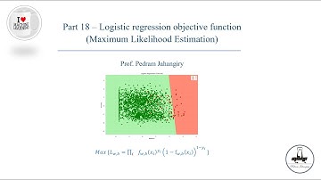 Part 18-Logistic regression objective function and MLE