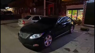 В ГОРОДЕ НА LEXUS LS460 | НЕМНОГО ПООБЩАЛИСЬ