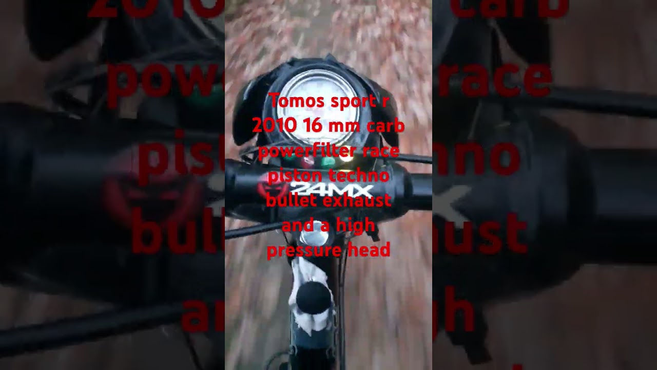 Tomos sportr 2009 tuned by josdijkman